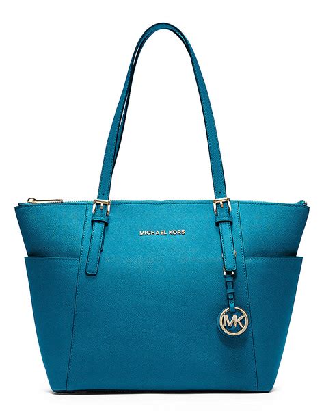 michael kors turquoise tote|Totes Michael Kors .